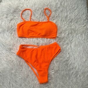 Swim suit orange 🍊 size S